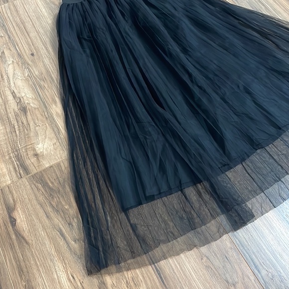 Black Tulle skirt midi - Picture 2 of 5